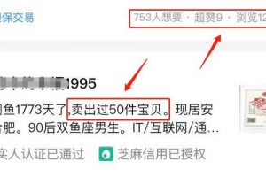 [二手平臺]利用二手平臺交易變現，簡單操作有前景，新手可操作！