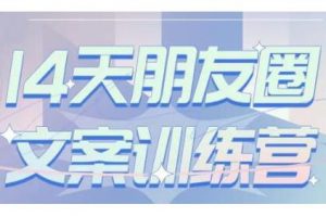 S商學(xué)院·14天朋友圈文案訓(xùn)練營，聽了就會寫，寫了就會賣的朋友圈文案課