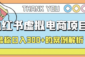 最新小紅書項(xiàng)目-學(xué)科虛擬資料搞錢玩法，案例解析