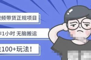 京東短視頻帶貨項目：每天操作2小時的副業項目-價值1988元