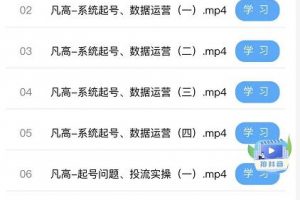 凡高直播帶貨入門課：直播帶貨常見問題、起號與投流、新規后的主播話術調整