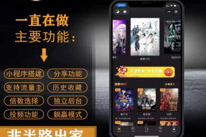 外面收費599影視小程序搭建教程，號稱日入300＋【源碼 教程】