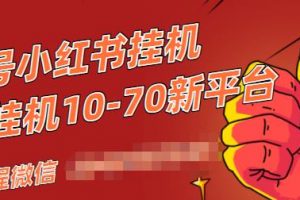 視頻號(hào)小紅書(shū)抖音掛機(jī)項(xiàng)目，小白無(wú)腦操作，按照要求來(lái)，單號(hào)每天幾十米