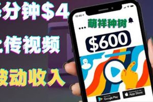 只需要上傳視頻然后每分鐘賺4美元項目：詳細操作步驟，新手也可操作
