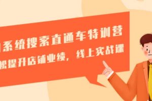 淘系統搜索直通車特訓營-第三期：輕松提升店鋪業績，線上實戰課