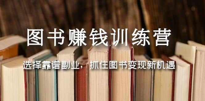 圖書賺錢訓練營:選擇靠譜副業,抓住圖書變現新機遇插圖 圖書賺錢訓練營:選擇靠譜副業,抓住圖書變現新機遇插圖