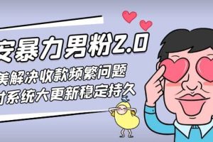 七安暴力男粉2.0 完美解決收款頻繁問題 收付系統(tǒng)大更新穩(wěn)定持久(教程 素材)