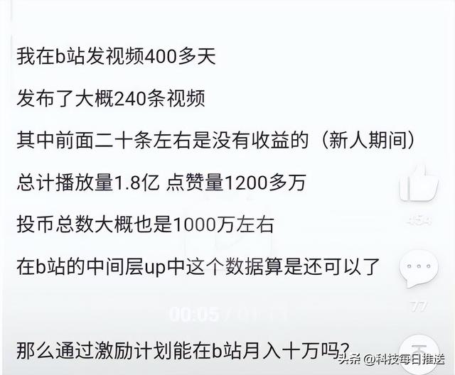 b站—百萬(wàn)播放量多少錢B站一百萬(wàn)播放量多少錢插圖1