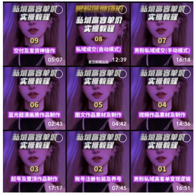 【男粉落地項目】0基礎(chǔ)玩轉(zhuǎn)男粉短視頻轉(zhuǎn)私域日產(chǎn)500 2023男粉高客單價實操插圖3