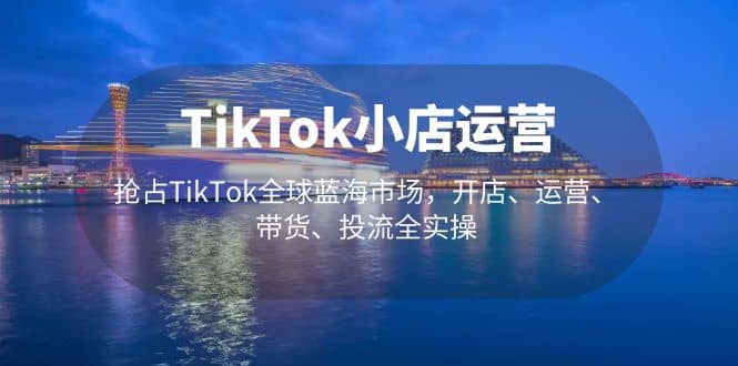 TikTok小店運營 搶占TikTok全球藍海市場,開店、運營、帶貨、投流全實操插圖 TikTok小店運營 搶占TikTok全球藍海市場,開店、運營、帶貨、投流全實操插圖