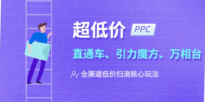 2023超低價·ppc—“直通車、引力魔方、萬相臺”全渠道·低價掃流核心玩法插圖