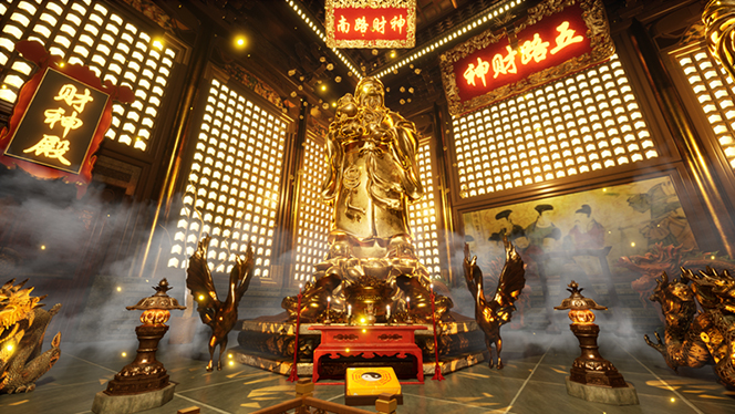 VR全景模式五路財神無人直播玩法，抖音目前最火玩法獨家制作【吸金又吸睛】插圖3