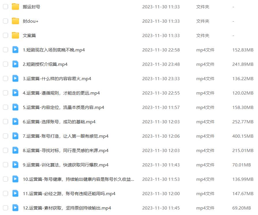 外面收費(fèi)1980的短劇推廣運(yùn)營(yíng),可長(zhǎng)期,正規(guī)起號(hào),單作品收入5000插圖4 外面收費(fèi)1980的短劇推廣運(yùn)營(yíng),可長(zhǎng)期,正規(guī)起號(hào),單作品收入5000插圖4