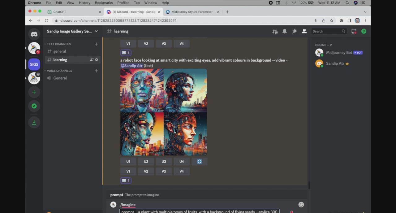 ChatGPT4 和 MidJourney AI 繪畫聊天革命性指南教程-33節視頻課-中英字幕插圖3