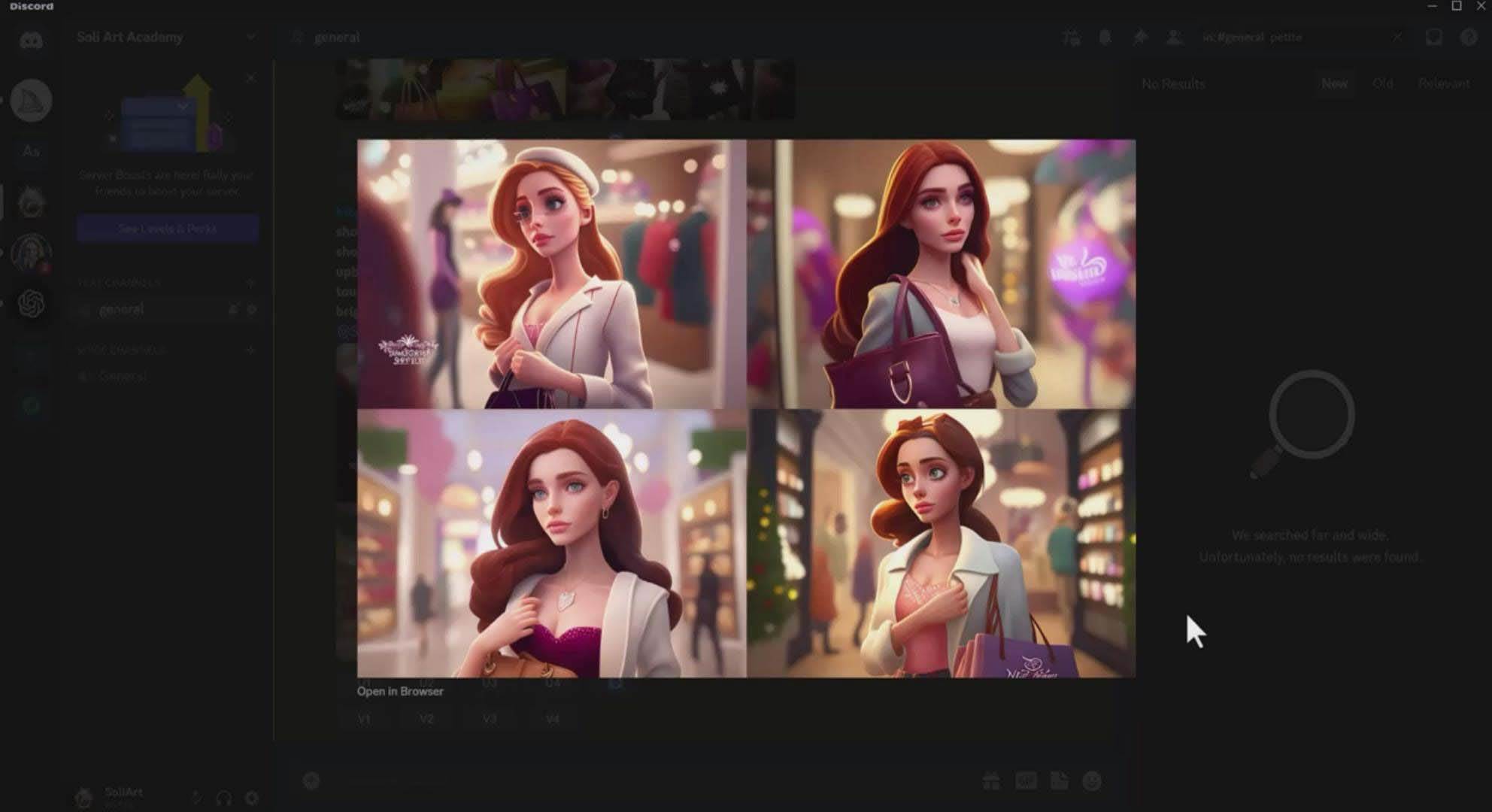 掌握 MidJourney V5 AI + ChatGPT創建一致的角色設計圖像-22節課-中英字幕插圖8 掌握 MidJourney V5 AI + ChatGPT創建一致的角色設計圖像-22節課-中英字幕插圖8