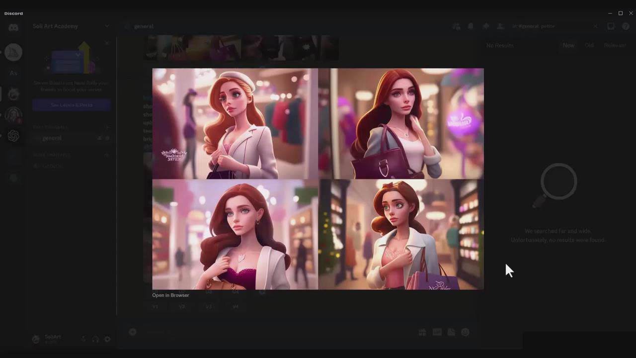 掌握 MidJourney V5 AI + ChatGPT創建一致的角色設計圖像-22節課-中英字幕插圖5 掌握 MidJourney V5 AI + ChatGPT創建一致的角色設計圖像-22節課-中英字幕插圖5