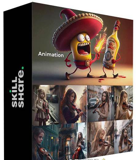 掌握 MidJourney V5 AI + ChatGPT創建一致的角色設計圖像-22節課-中英字幕插圖1 掌握 MidJourney V5 AI + ChatGPT創建一致的角色設計圖像-22節課-中英字幕插圖1