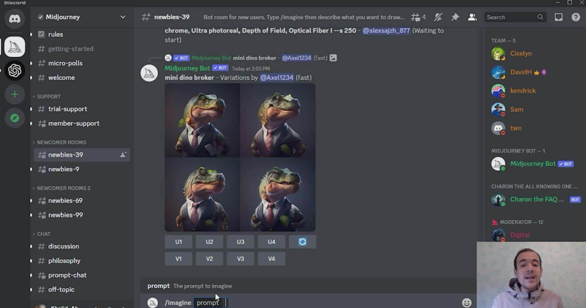 Midjourney 精通教程-使用Midjourney AI創(chuàng)建美麗藝術(shù)圖像-36節(jié)課-中英字幕插圖1 Midjourney 精通教程-使用Midjourney AI創(chuàng)建美麗藝術(shù)圖像-36節(jié)課-中英字幕插圖1