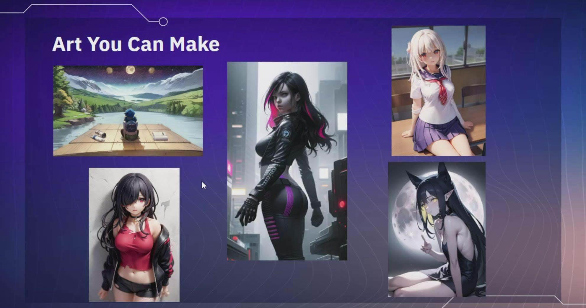 利用Stable Diffusion AI人工智能生成動漫藝術分步教程-14節課-中英字幕插圖2 利用Stable Diffusion AI人工智能生成動漫藝術分步教程-14節課-中英字幕插圖2