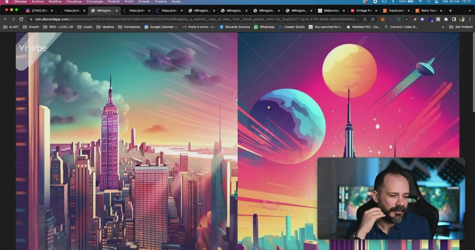 Midjourney AI人工智能創建和銷售令人驚嘆的海報教程-10節課-中英字幕插圖12 Midjourney AI人工智能創建和銷售令人驚嘆的海報教程-10節課-中英字幕插圖12