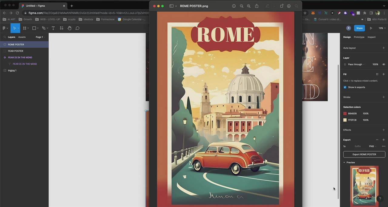 Midjourney AI人工智能創建和銷售令人驚嘆的海報教程-10節課-中英字幕插圖14 Midjourney AI人工智能創建和銷售令人驚嘆的海報教程-10節課-中英字幕插圖14