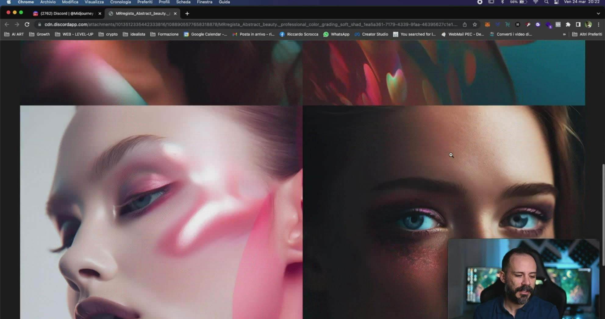 Midjourney AI人工智能創建和銷售令人驚嘆的海報教程-10節課-中英字幕插圖6 Midjourney AI人工智能創建和銷售令人驚嘆的海報教程-10節課-中英字幕插圖6