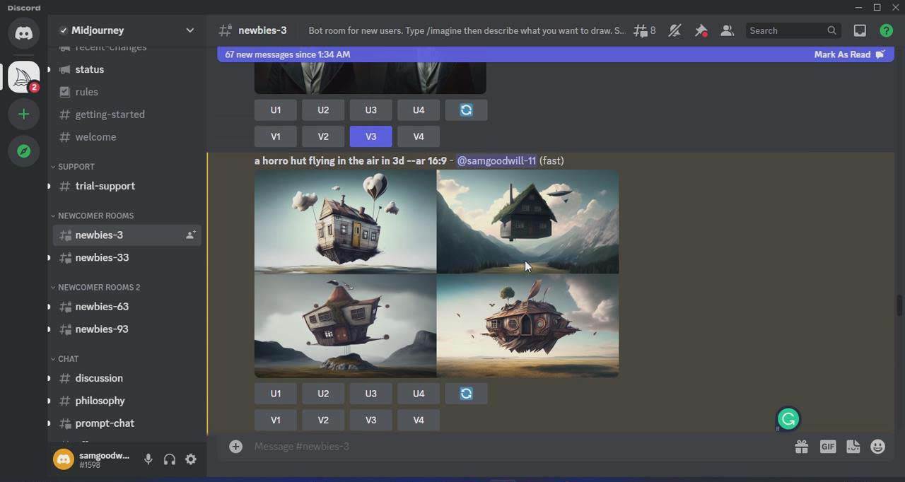 Midjourney AI：從零基礎到高級版的大師班教程-34節課-中英字幕插圖4