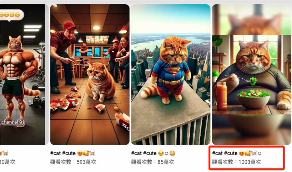 AI貓咪劇情號(hào)，30天漲粉100w，制作簡單，一個(gè)視頻全網(wǎng)分發(fā)，輕松月入1W+插圖2