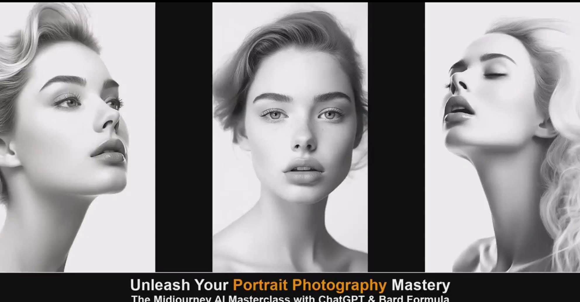Midjourney v5 ChatGPT 和 Bard AI人工智能人像攝影大師班-15節-中英字幕插圖1 Midjourney v5 ChatGPT 和 Bard AI人工智能人像攝影大師班-15節-中英字幕插圖1