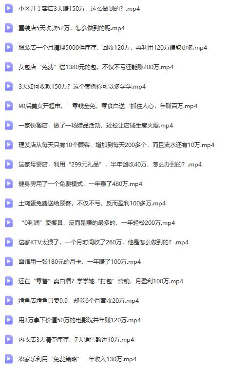 真實(shí)有效391套商業(yè)模式,年入幾十到幾百萬案例解析(電子書+視頻+圖文)插圖8 真實(shí)有效391套商業(yè)模式,年入幾十到幾百萬案例解析(電子書+視頻+圖文)插圖8