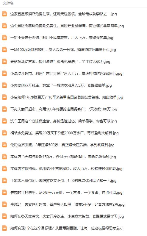 真實(shí)有效391套商業(yè)模式,年入幾十到幾百萬案例解析(電子書+視頻+圖文)插圖3 真實(shí)有效391套商業(yè)模式,年入幾十到幾百萬案例解析(電子書+視頻+圖文)插圖3