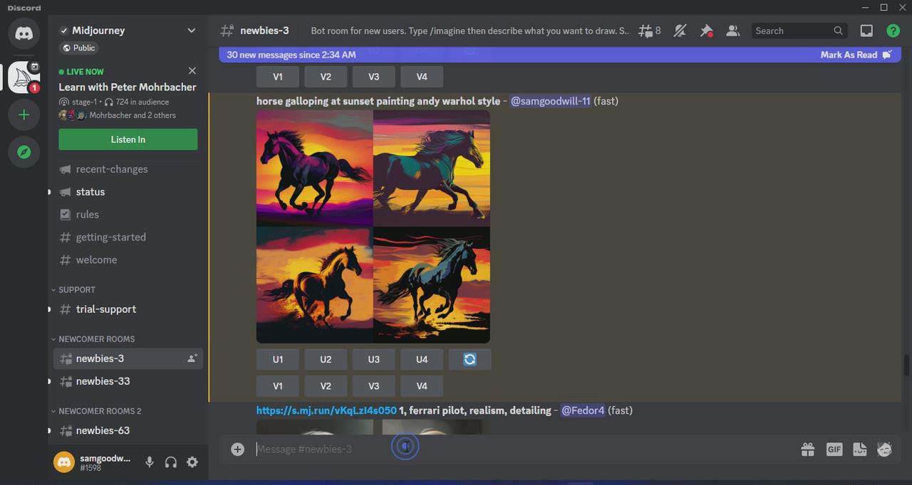 Midjourney AI人工智能藝術圖片從入門到高級創作教程-34節課-中英字幕插圖5