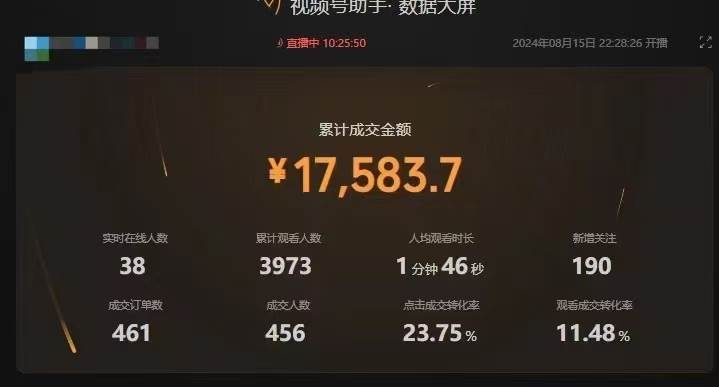 最新視頻號(hào)技術(shù)流帶貨，只需無(wú)腦讀話術(shù)直播，小白單場(chǎng)直播純收益也能輕…插圖1